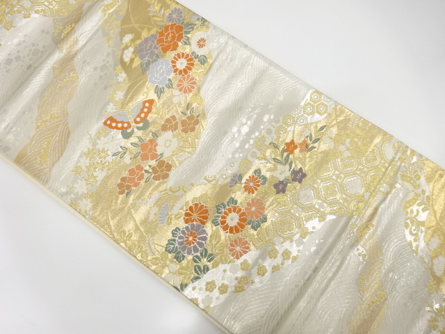 JAPANESE FUKURO OBI / WOVEN MICHINAGADORI